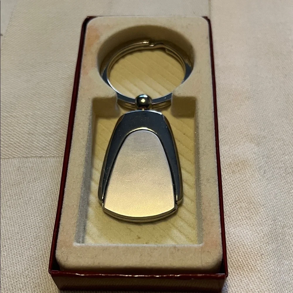 Stanley Silver Keychain